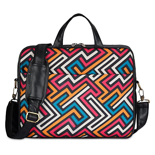 AXCLIP Nylon Designer Office Crossbody Laptop Messenger Bag for 13.3-Inch, 14-Inch, 15.6- Inch Laptop Bag for Men and Women