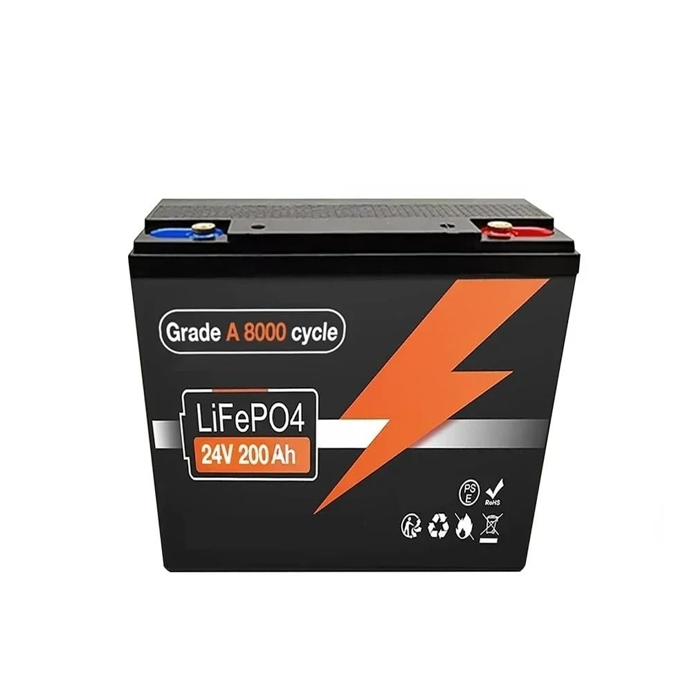 Batteria agli ioni di litio incorporata 200A BMS 24v 100Ah 200Ah del pacco batteria 24v 200Ah Lifepo4 for il sistema solare della barca(24V LiFePO4 100Ah)