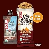 CLIF Nut Butter Bar - Organic Snack Bars - Maple Almond Butter - Organic - Plant Protein - Non-GMO (1.76 Ounce Protein Snack Bars, 15 Count)