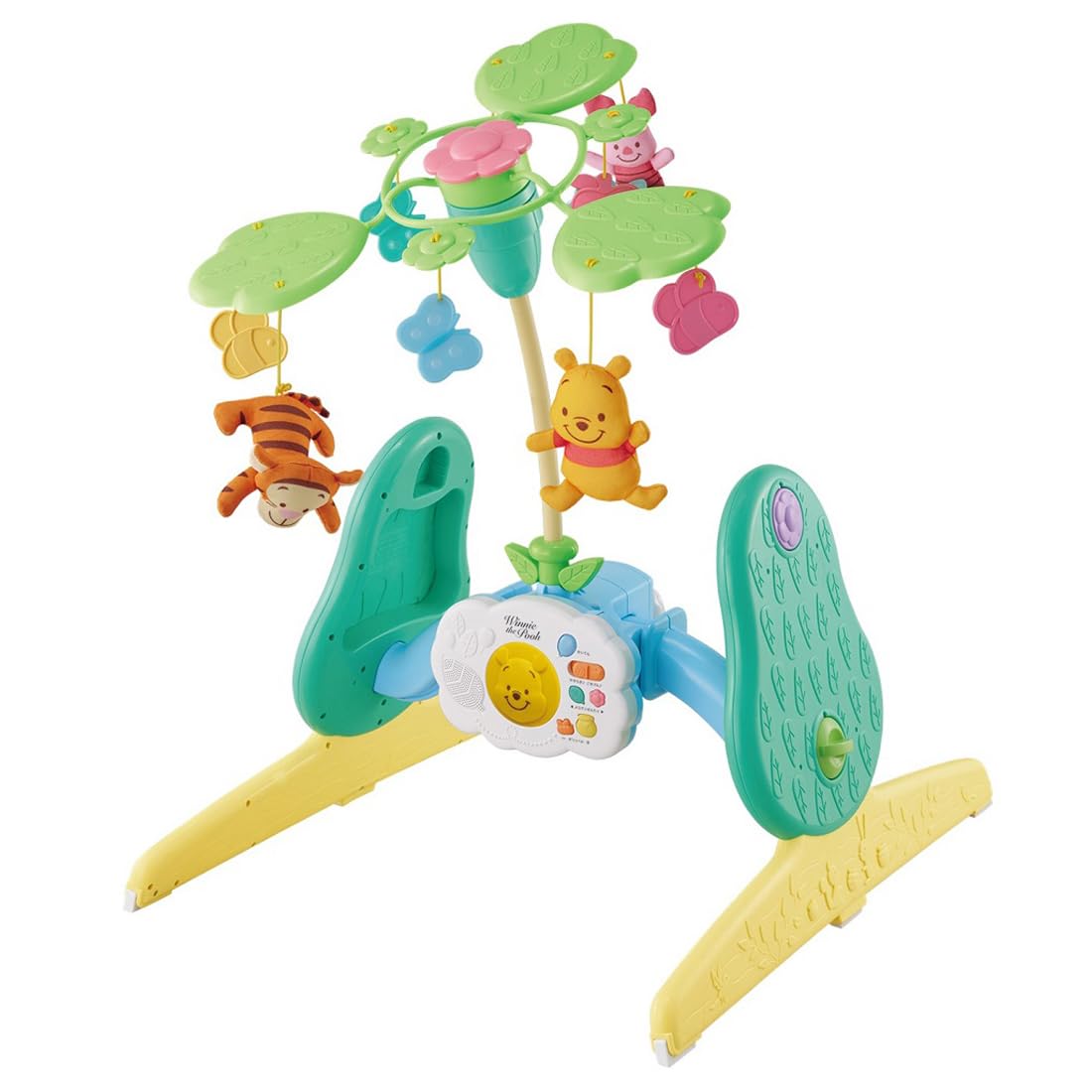 Takara Tomy Disney, 6-Way Gym with Super Merry Plus, Winnie The Pooh