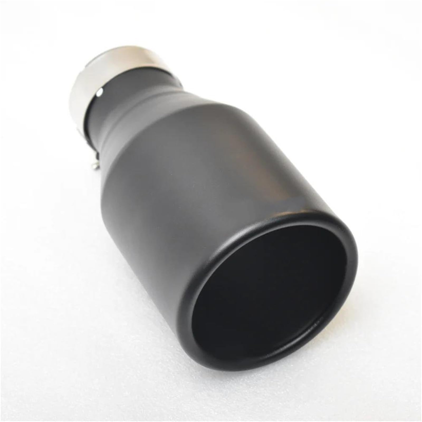 Terminale Di Scarico Doppio Yosoo In Acciaio Inox – Punta Silenziatore Universale Con Morsetto, 54/76/200 Mm - 6