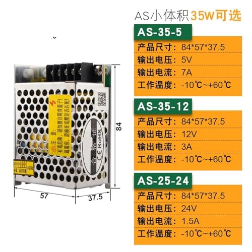 Alimentation à découpage sortie unique AS-35-5 transformateur SMPS - 2