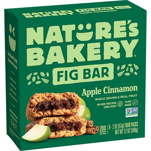 Image of Nature's Bakery Fig Bars, Apple Cinnamon, 2 Oz, 6 Ct