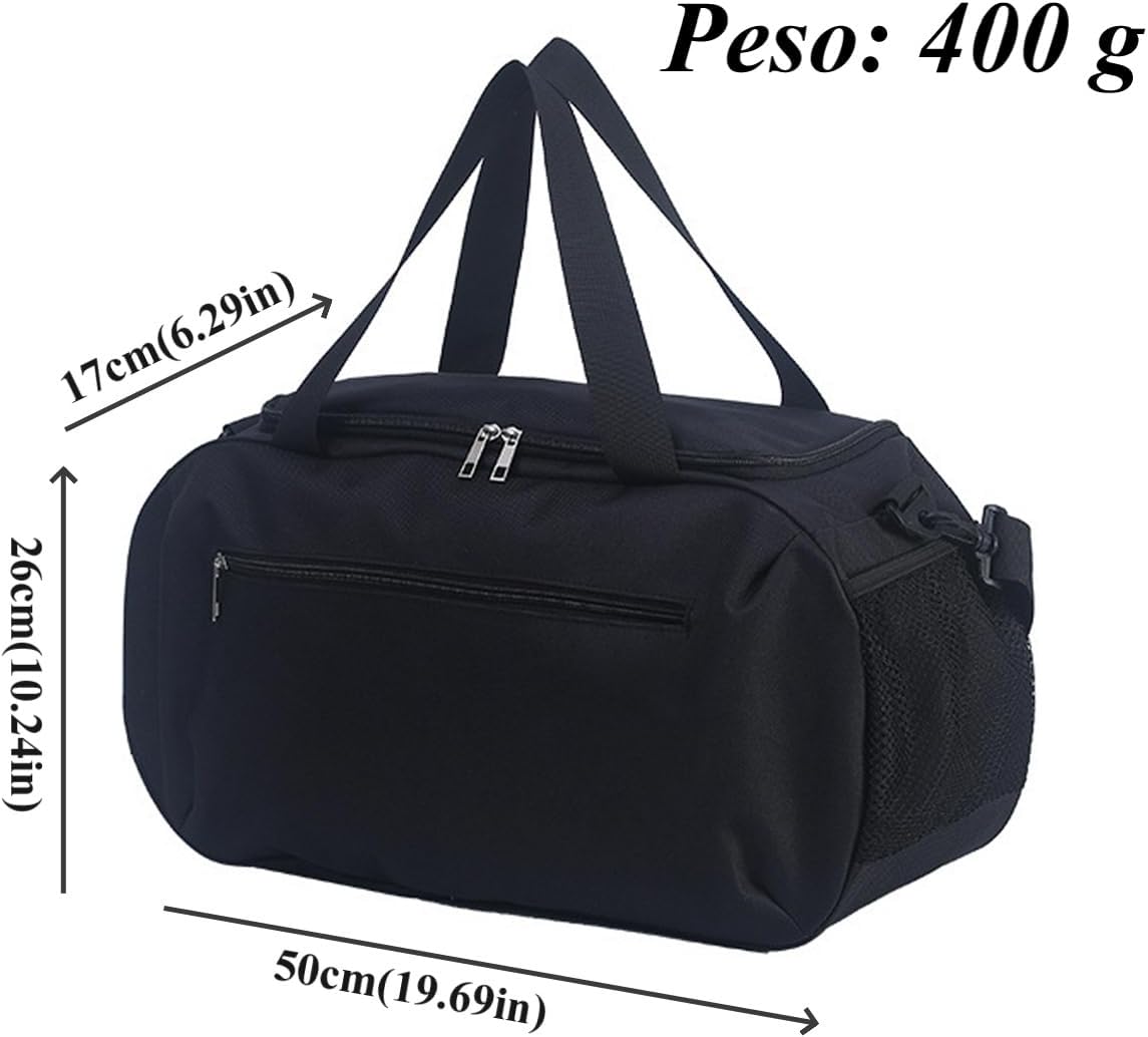 Sac De Sport Avec Compartiment à Chaussures Tissu Oxford Imperméable