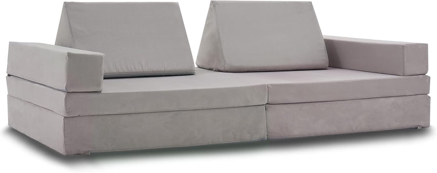 JELA PlayCouchSofa 6pcs per Set Play Set KidsCouchFort, Kids