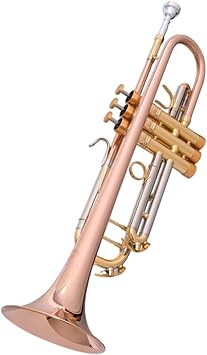 Professional Trumpet B flat Phosphor Bronze Trumpet Instrument Orchestra Band Professional Performance Level