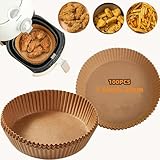 Photo Gallery toimaldo - 100 pezzi 20cm rotondo carta forno per friggitrice ad aria, monouso carta forno friggitrice ad aria, facile da pulire, adatto per la maggior parte friggitrice ad aria Photo Gallery toimaldo - 100 pezzi 20cm rotondo carta forno per friggitrice ad aria, monouso carta forno friggitrice ad aria, facile da pulire, adatto per la maggior parte friggitrice ad aria