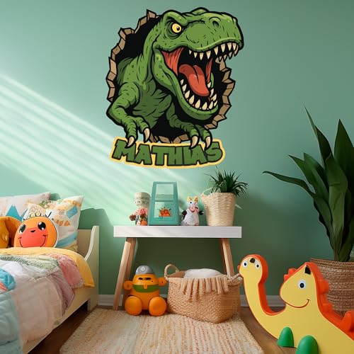Vinilo Decorativo Dinosaurio Personalizado CRYPTONITE miniatura 6