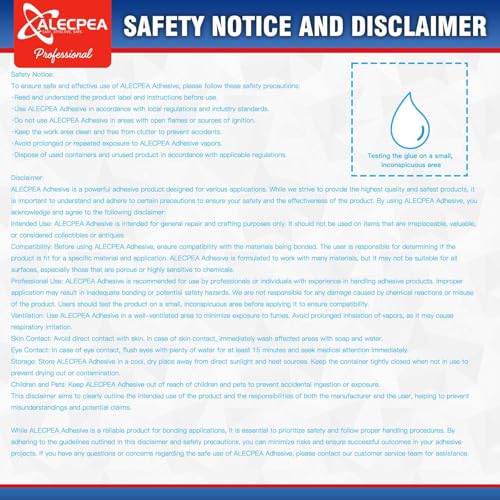 Alecpea AC1001 60Ml Fabric Glue, Strong Fabric And Leather Adhesive thumb #8