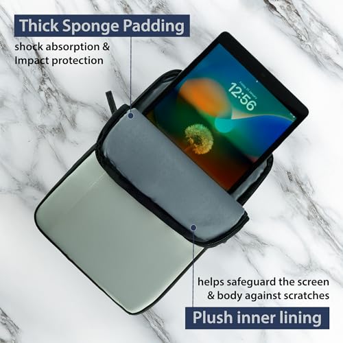 Image of Tablet Sleeve Bag Case Cover Compatible with OnePlus PAD Go 2-12.1 INCH(Grey)