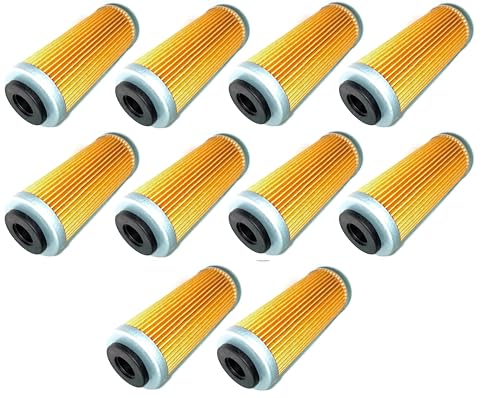 Oil Filter Compatible with HIFLO Part HF652 and KTM Parts 773.38 773.38.005.100 773.38.005.101 (10-Pack)