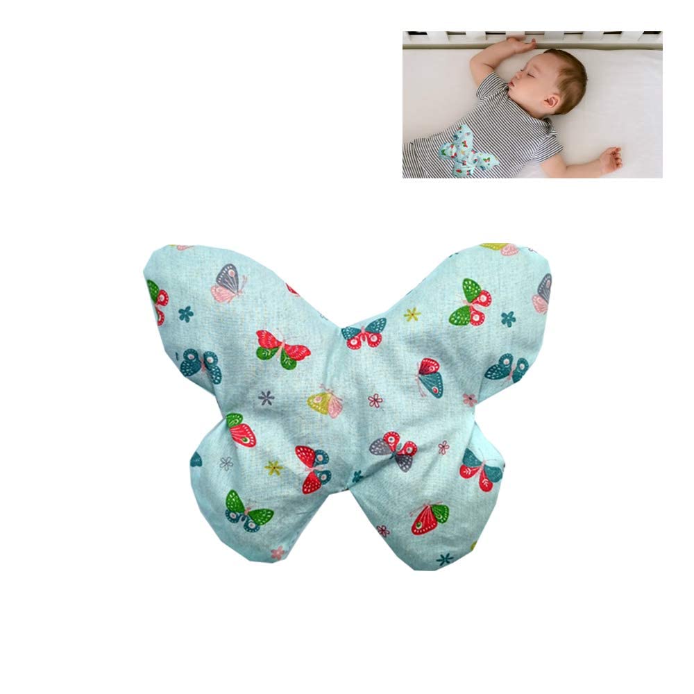 Cuscino per coliche neonato, cuscino noccioli ciliegia, borsa termica neonato, 170 g di noccioli di ciliegia, per alleviare coliche, gas, dolori addominali dei bambini, ecc. 19x15cm - 100% cotone