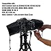 WANBY Waterproof Camera Rain Cover Professional Soft Black Camera Rain Covers for All DSLR SLR Cameras