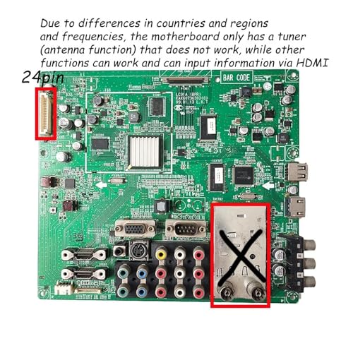 Carte mère TV EAX60736302 aux composants électroniques stables