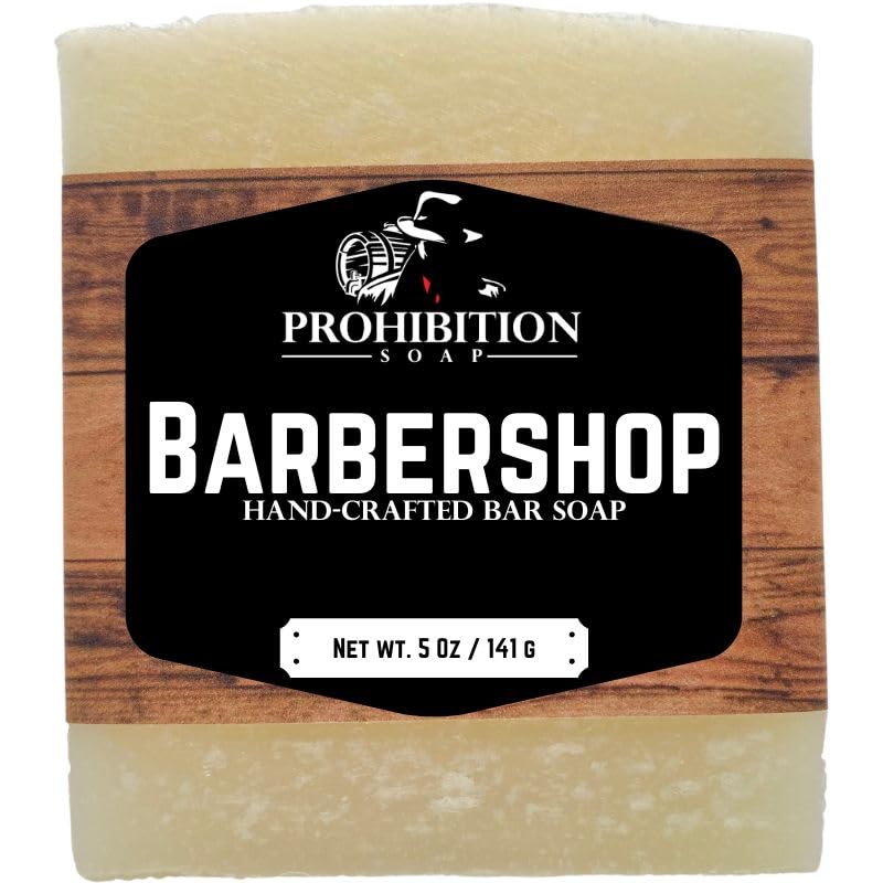 Prohibition Soap for Men, Moisturizing and Nourishing Body and Hand Soap