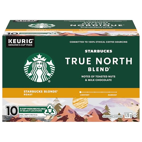 Image of True North Blend Blonde Roast Coffee, K-cup Pods, 10 count, 120g /4 oz. Box (Imported from Canada)