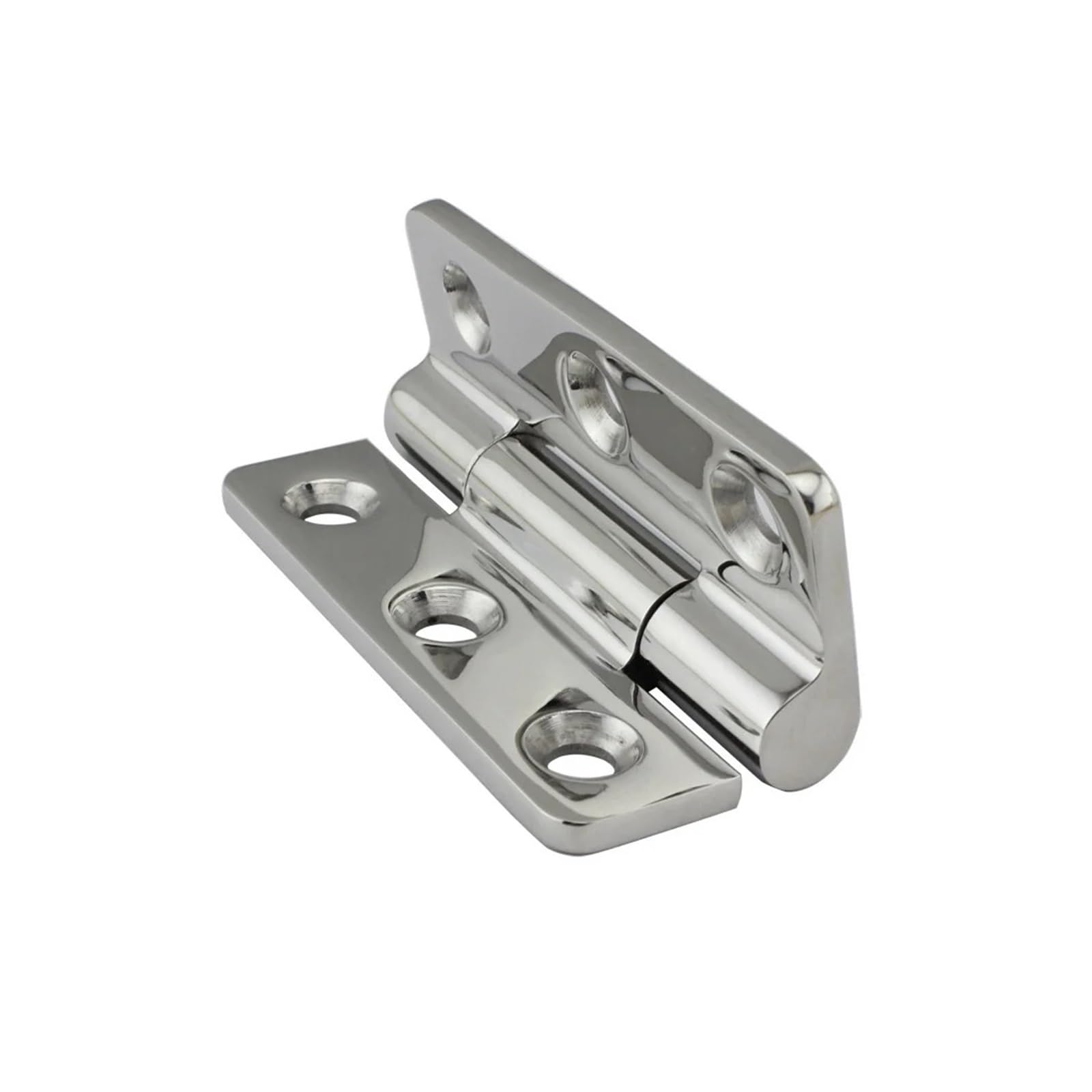 Charnière de porte en acier inoxydable 304 poli miroir de 120mm