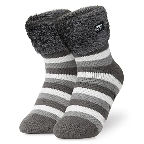 CityComfort Slipper Socks Women Teenagers - Fluffy Socks Non Slip...