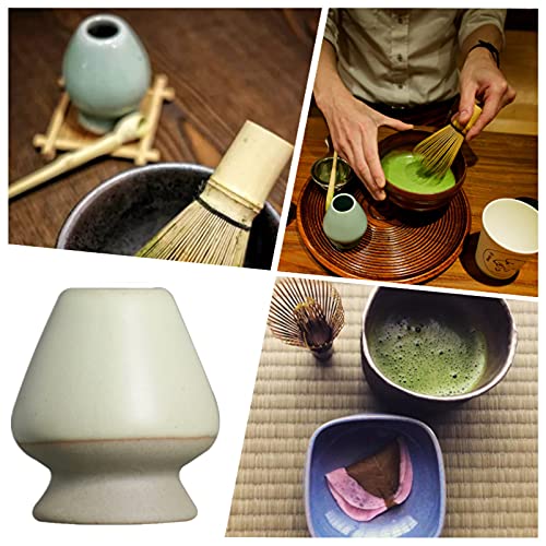 Huozhi U-D Matcha Tea Whisk Holder Ceramic Holder Chasen Stand Fit For Traditional Japanese Tea Matcha Chasen Tea Set Accessories thumb #3