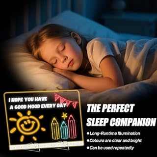 LED Light Up Drawing Board,Acrylic Dry Erase Boards with Light,Led Drawing Board for Kids with Stand,16 Markers,Personalized Birthday Gifts for Girls Boys