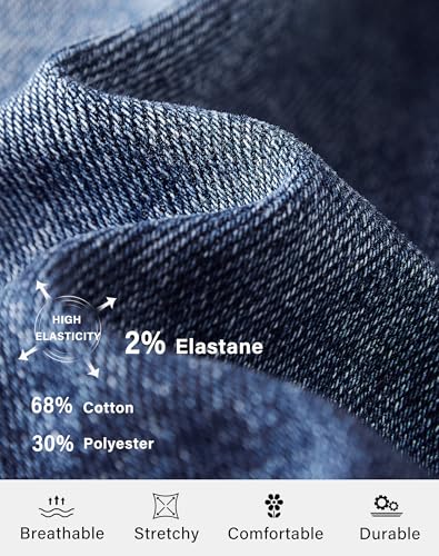 roswear Wide Leg Jeans Woman High Waist Stretchy Loose Denim Pants4