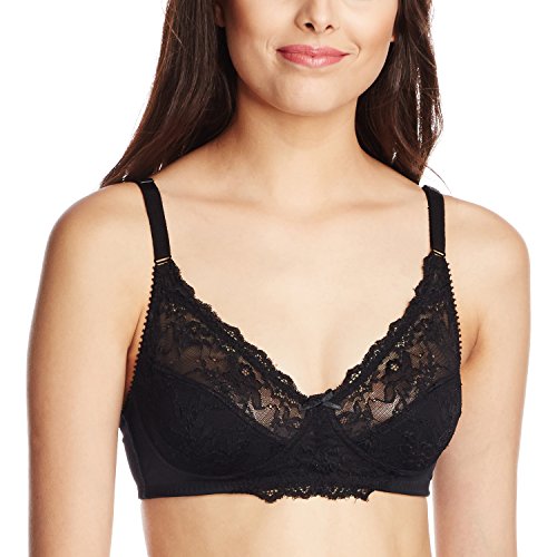 Hanes Non Padded Bra (G521002PL_Black_38D) Amazon.in Clothing