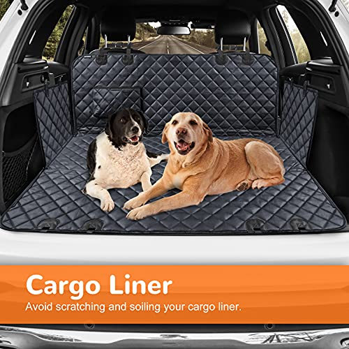 image for URPOWER Dog Car Seat Cover for Pets 100% Waterproof Hammock 600D Heavy