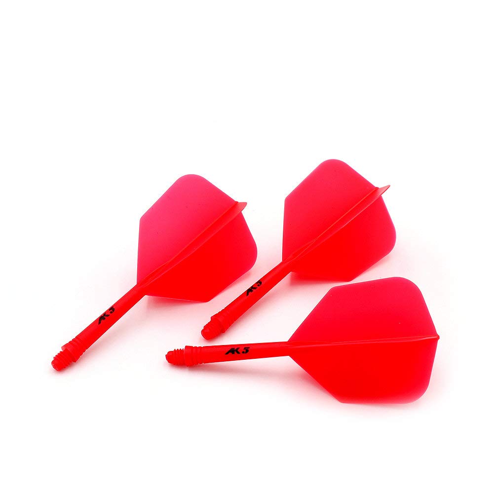 CUESOUL Rost - Juego de 3 cañas de Dardos integradas Personalizadas, Patrones, S/M/L - 2