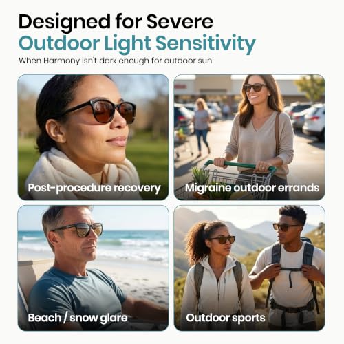 Image of Sleep ZM Blue Light Blocking & Light Sensitivity Glasses - 14 Lens Types for Comfort, Relaxation, Sleep & Relief