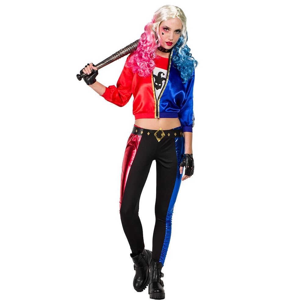 Boland Jester Fatale Costume for Adults, Fancy Dress Costume, Costume Set for Halloween, Carnival and Theme Party