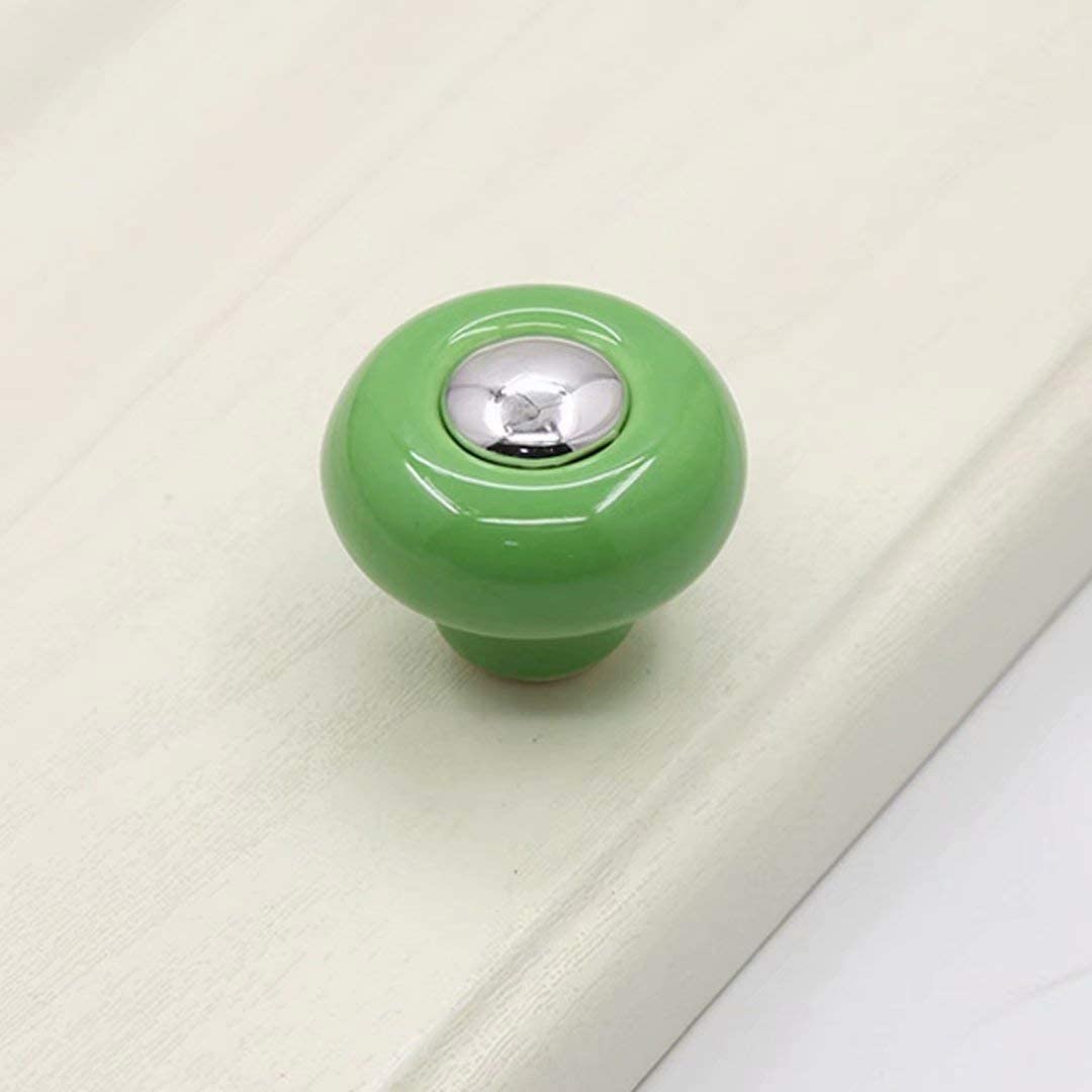 ARTISNO Moderne Houten Messing Knop, Kastlade Trekker - Decoratieve Ronde Keukenkast Handvat / Lade Knoppen / Trekken om uw Huisdecoratie te verbeteren