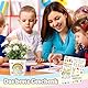 4PCS Aufkleber Danke Dass du Mir Beim Wachsen Geholfen Hast, als Blumentopf Tassendekoration, Abschiedsgeschenk Erzieherin Lehrerin, Abschied Kindergarten Dankeschön Geschenke Erzieherin