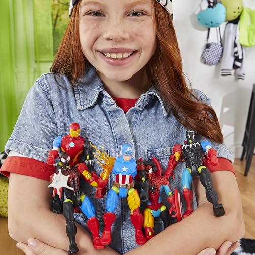 Spider-Man Marvel MixMashers Custom Mix-and-Match Action Figure & Accessories, 5-Inch-Scale Super Hero Toys for Kids Ages 4+ - image 9