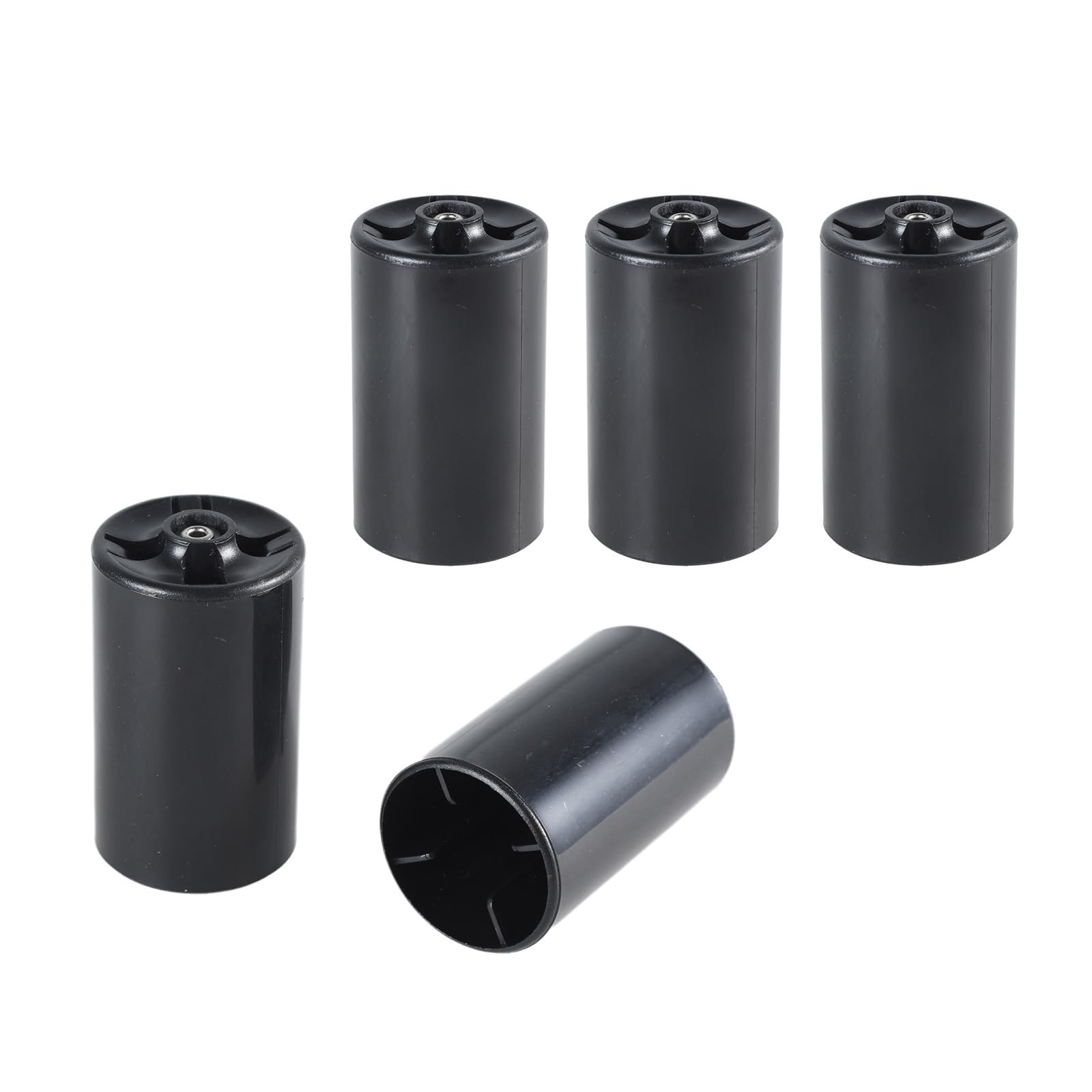 AA to D Size Battery Converter Case Adapter AA to D Battery Spacer Case Convert Size AA to Size D for Flashlights Toy
