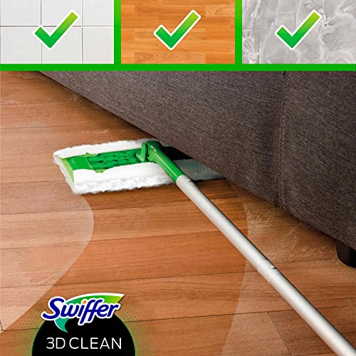 Toallas de secado Swiffer mopa paquete de recarga para limpieza 3D de suelos de madera 4