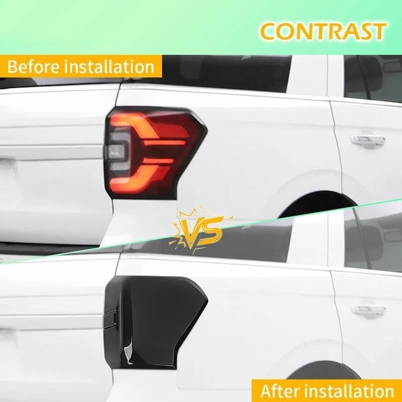 Boîtier feu arrière pour Ford Expedition 2022-2024 protection ABS - 4