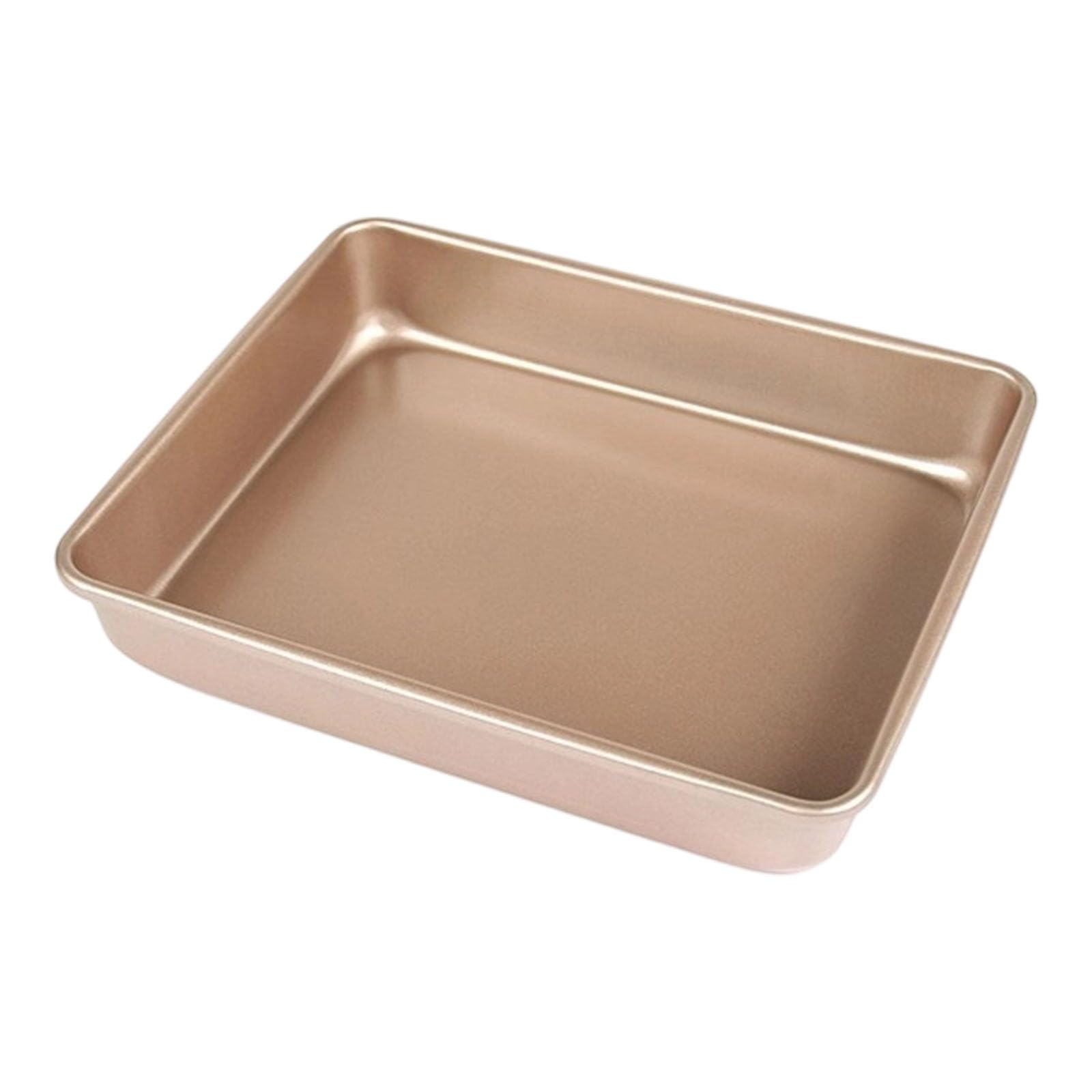 Whoasyst Stainless Steel Tiramisu Container Tray for Baking and Dessert Display with Smooth Finishes and Easy to Clean Permanent Baking Tray