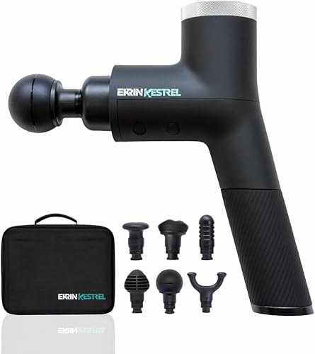 Ekrin Athletics Pistola de masaje Kestrel precisión mejorada y comodidad para una recuperación muscular superior y bienestar  Alivia los músculos