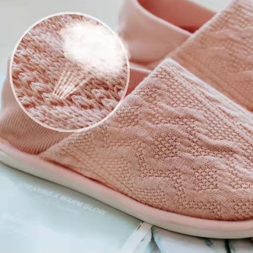 Premium Comfort All Seasons Breathable Cloed Back Silent Cushion Sole Women's House Slippers Indoor Soft Home Slip On Shoes3