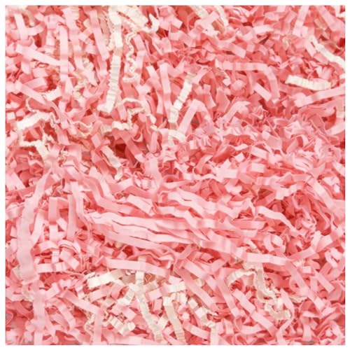 Image of WANNA PARTY Shredded Gift Filler for Boxes & Hampers, Decorative Packing Grass for Gifting & Craft, Cushion Filler for Gift Basket & Packaging Decoration, 30 Grams