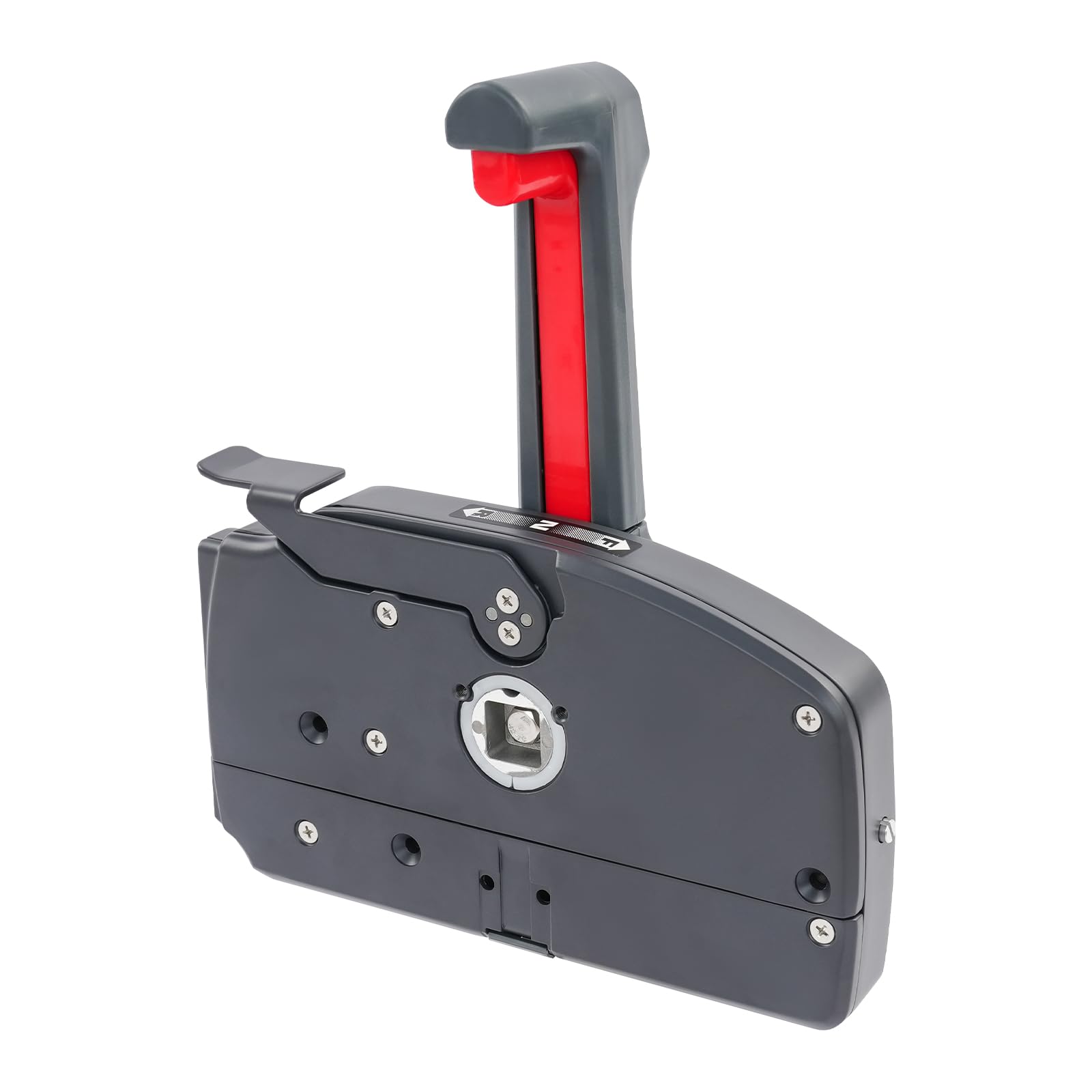Outboard Remote Control Bo – Mando a distancia para YAMAHA 2 tiempos 40 – 85 CV – Controlador de proa inversa para barcos – Incluye amortiguación de gas – para patrones de barco y pescadores