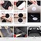 HLIWS Teppich Aufkleber Anti-Curling Rug Gripper,Starke Klebrigkeit Klebestreifen,für Hartholzböden,Teppiche (60 * 60 * 3mm)