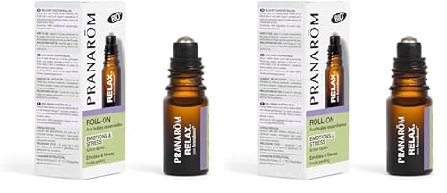 Pranarom - Aromaboost Relax Bio - Roll-On Olfativo - Apoya Los Síntomas Mentales Y Físicos Del Estrés - Acción Inmediata - Aceite Esencial Bio De Lavanda Verdadera - 5ml Paquete De 2 Pranarom - Aromaboost Relax Bio - Roll-On Olfativo - Apoya Los Síntomas Mentales Y Físicos Del Estrés - Acción Inmediata - Aceite Esencial Bio De Lavanda Verdadera - 5ml Paquete De 2