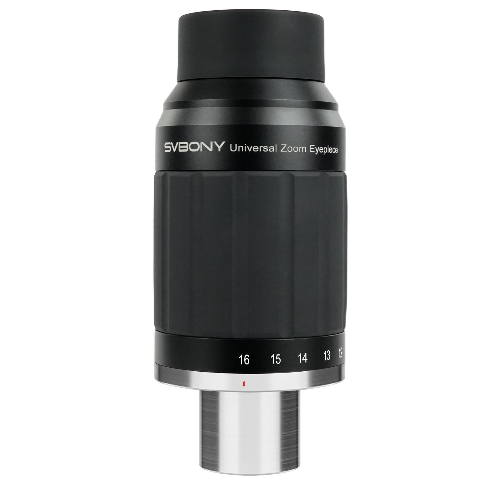 SVBONY SV245 Zoom Eyepiece, Zoom 8 to 16mm Telescope Eyepiece, Parfocal Design, 1.25'' 2'' Dual Interface, 63° Constant Field 8 Element 5 Group,