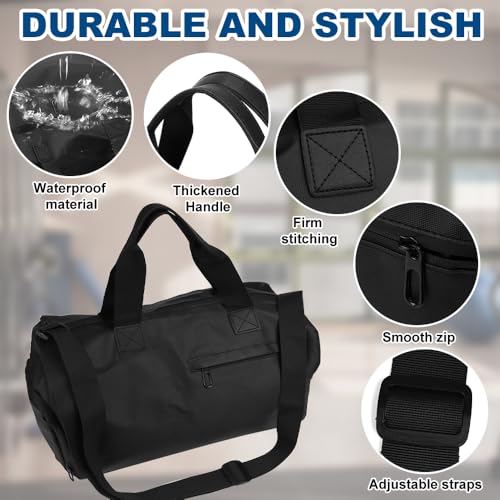 YBCCBY Gym Sports Bag, Sports Travel Duffel Bag, Foldable Overnight Weekend Bags, Yoga Gym Bag - Image 3