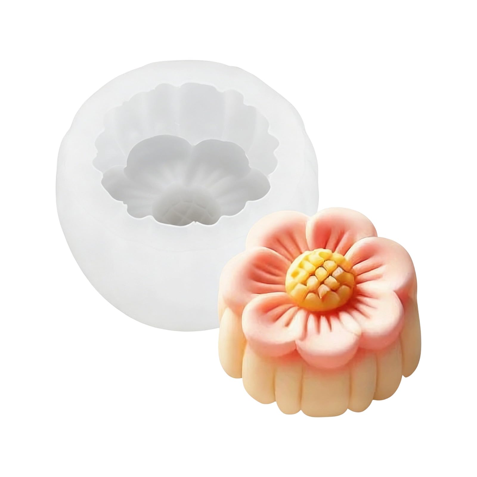 Osniyaw B Flexible Silicone Cake Moulds For Delicate Flower Treats, Aking Accessories, 3D Flower Shaped Pastry Mould, Dessert Making Tool