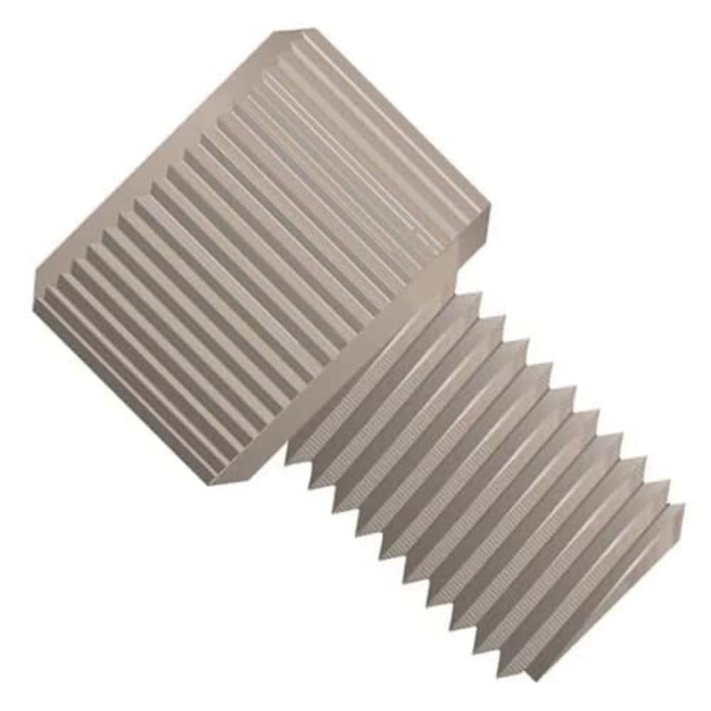 Idex Flangeless Male Nut, Standard Head, Natural PEEK, 1/16" OD Tubing, 1/4-28 Flat-Bottom; 10/PK