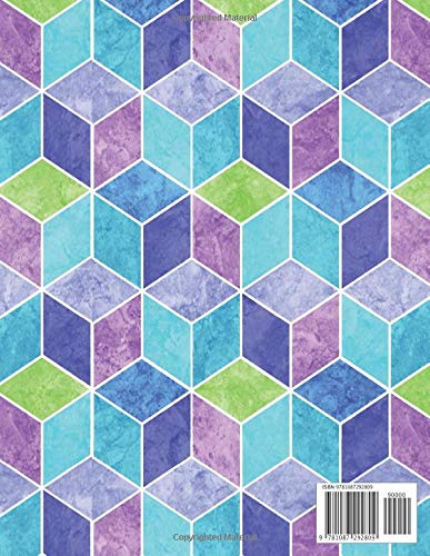 Co Parenting Planner and Organizer: A Planner and Calendar for Successful Co Parenting Communication After Separation or Divorce - Monthly and Weekly ... - Child Schedule Organizer - Geometric Shapes