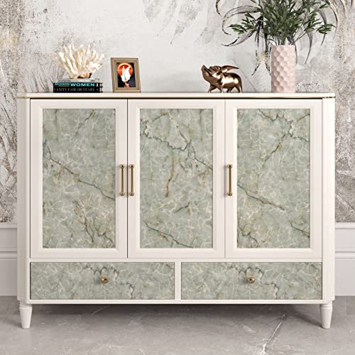 Likiliki GREEN MARBLE CONTACT PAPER For Countertops Waterproof Granite Marble Peel And Stick Wallpaper Decorative Contact Paper Vinyl thumb #5