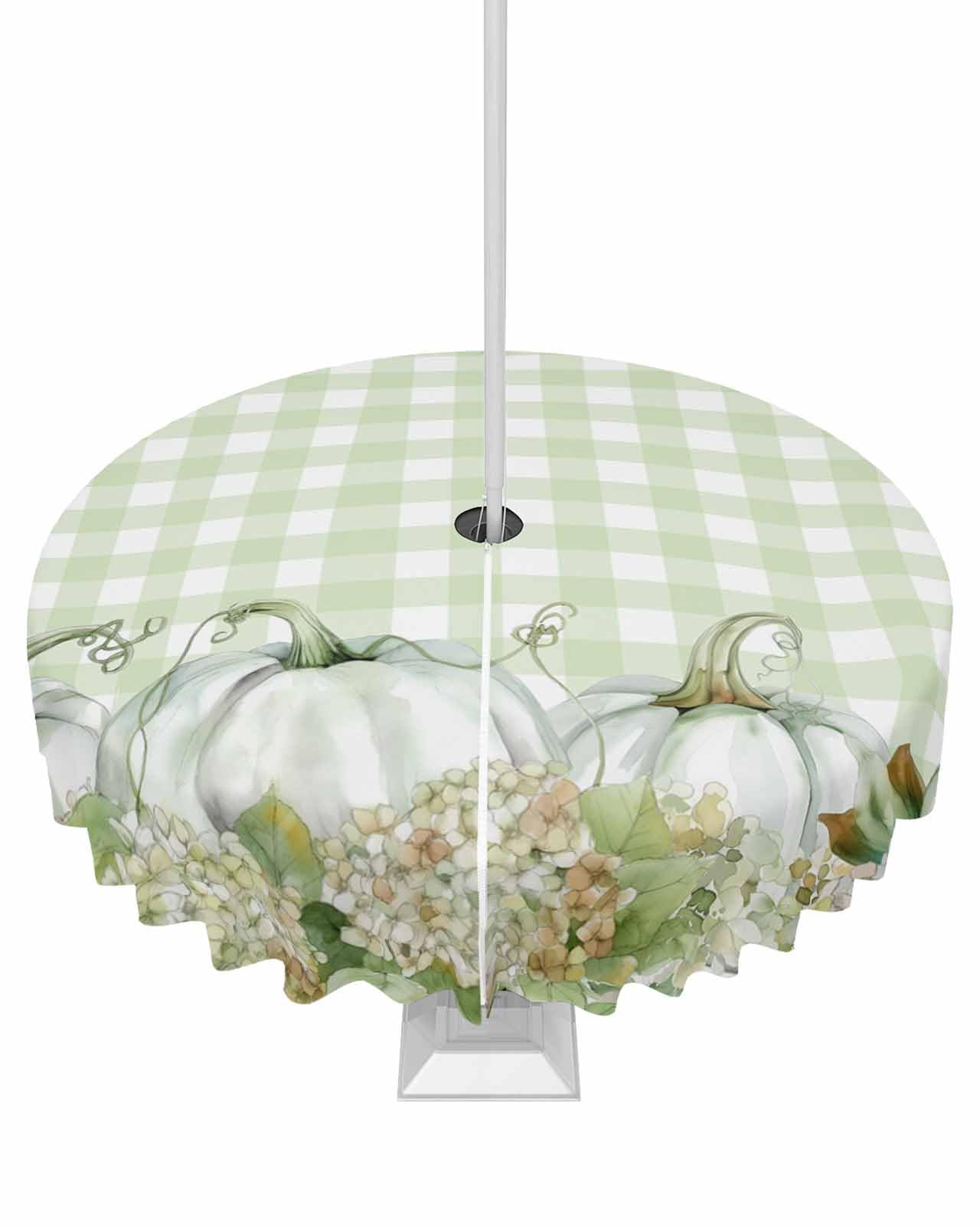 Fall Thanksgiving Outdoor Tablecloth 54